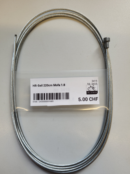 HR-Seil 220cm Mofa 1.8